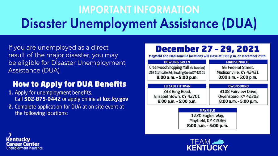 Disaster Unemployment Assistance in California how to apply and